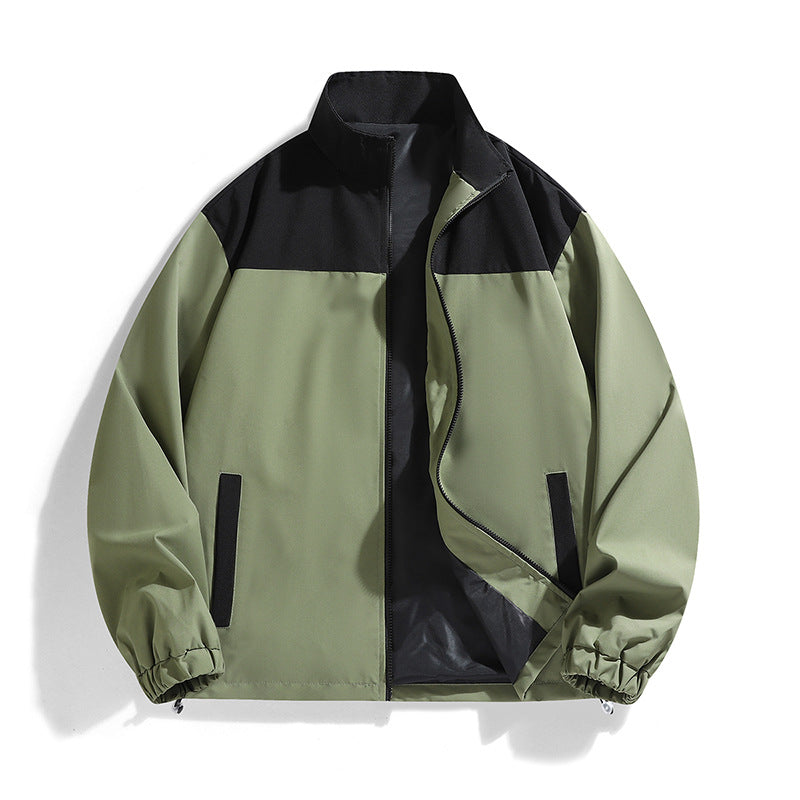 Herren sportliche Trainingsjacke mit atmungsaktiven Einsätzen Aliams