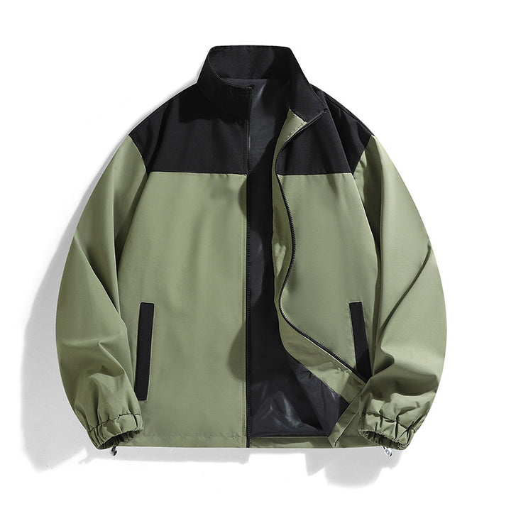 Herren sportliche Trainingsjacke mit atmungsaktiven Einsätzen Aliams