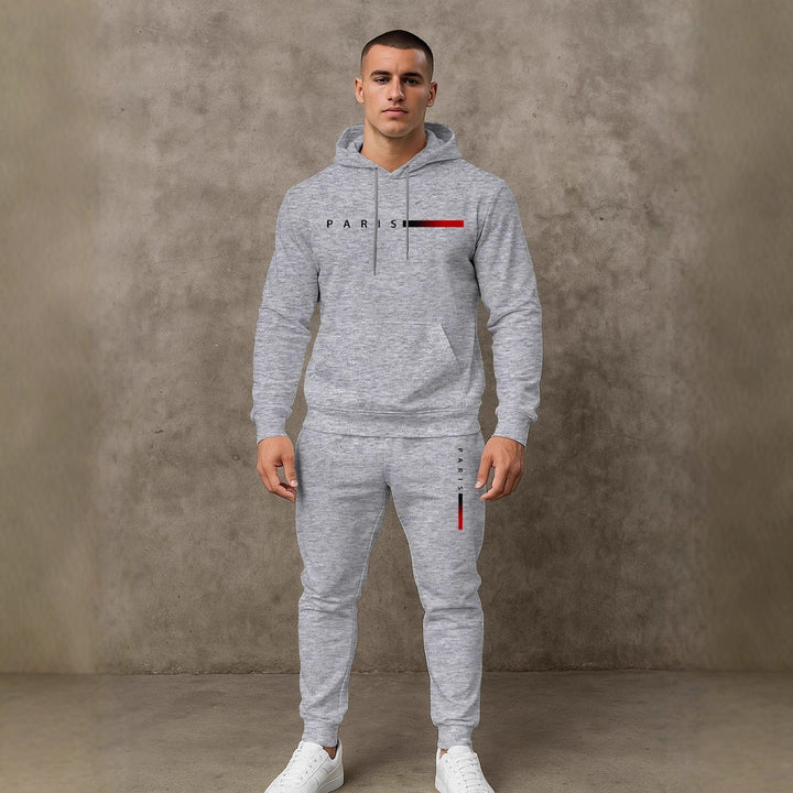 Herren sportlicher Hoodie und Jogginghose Set Aliams