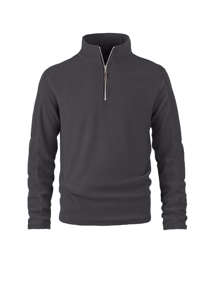 Herren Fleece Pullover mit durchgehendem Reißverschluss Aliams