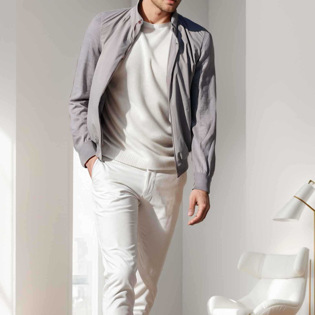 Herren sportliche Übergangsjacke Aliams