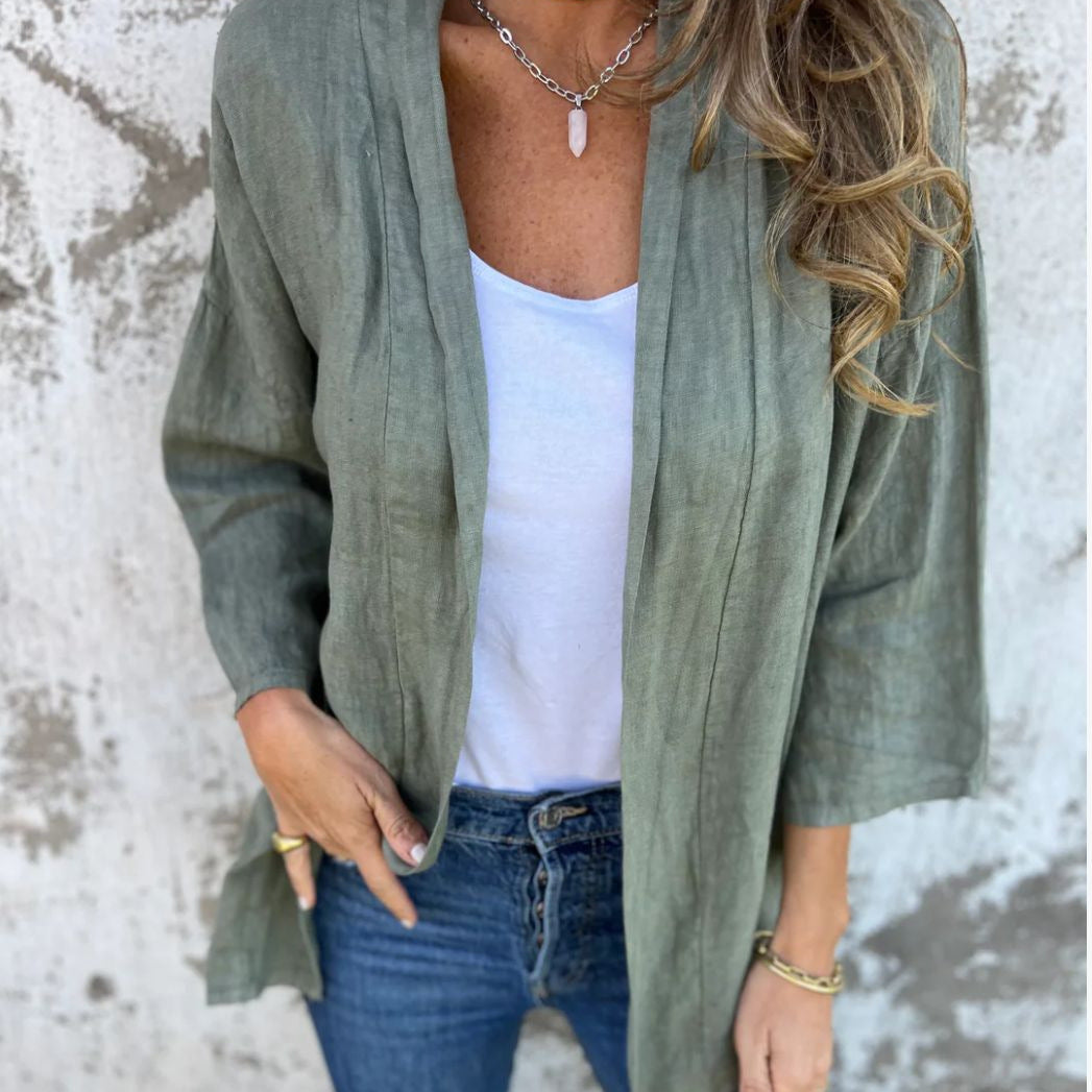 Damen Lässige Sommerjacke Aliams