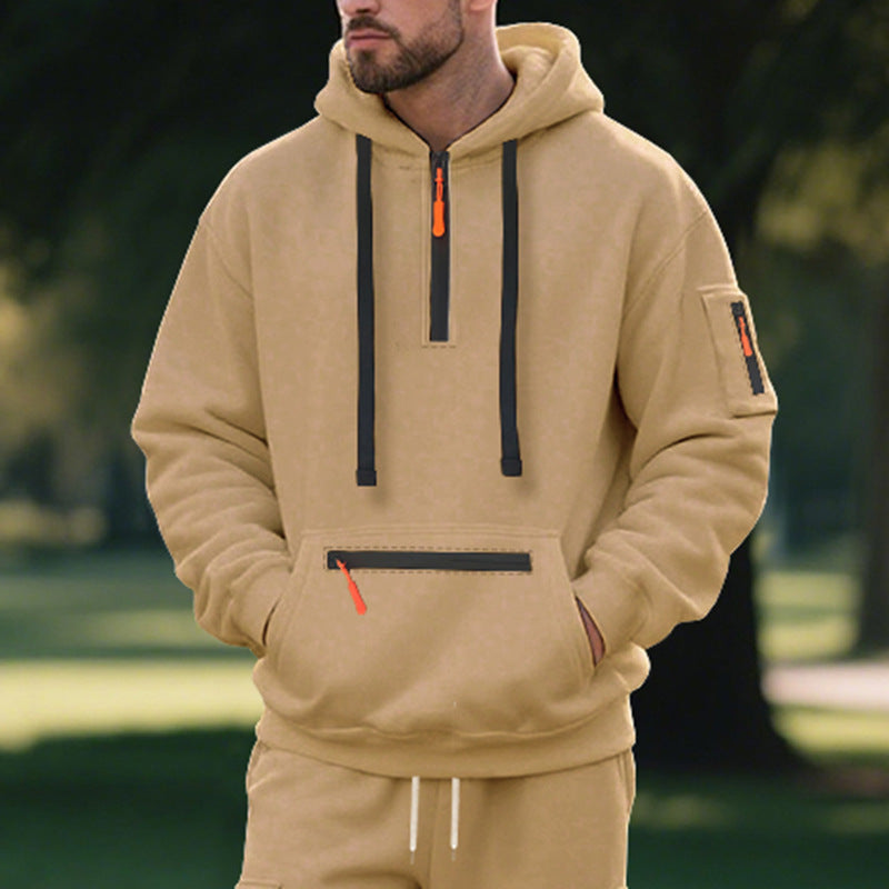 Herren Urbaner Multifunktions Kapuzenpullover Aliams