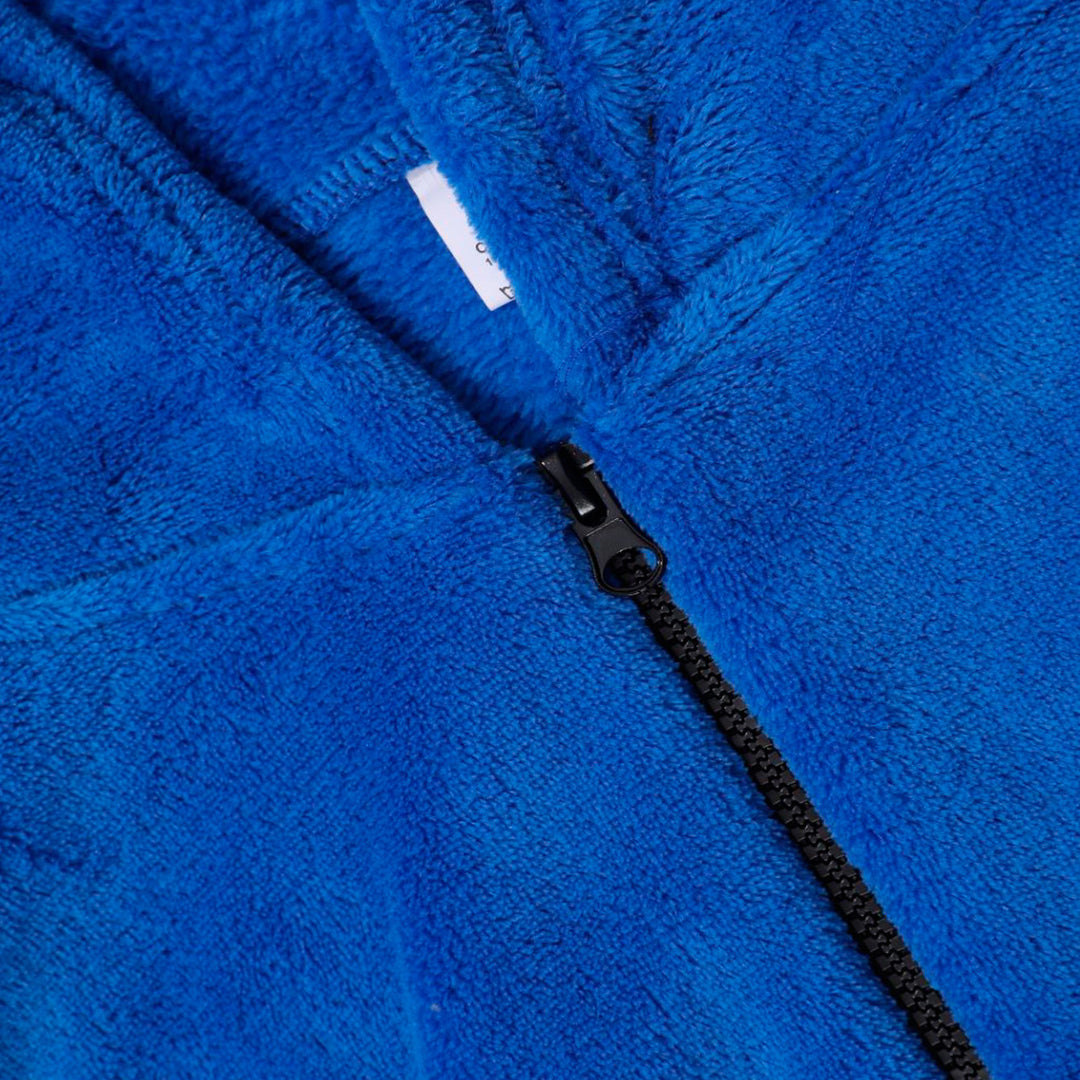 Herren Fleece-Hoodie mit innovativem halblangem Reißverschluss Aliams