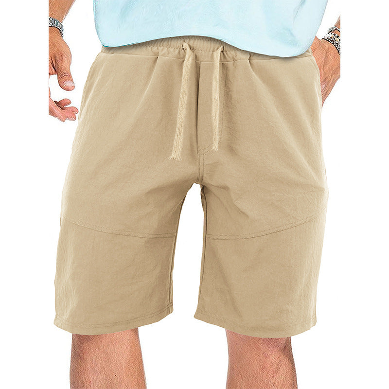 Herren bequeme Sweatshorts mit elastischem Bund und praktischen Seitentaschen Aliams