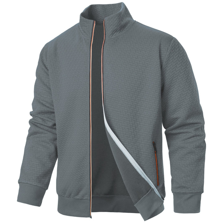 Herren Sportliche Steppjacke mit hohem Kragen und funktionalen Taschen Aliams