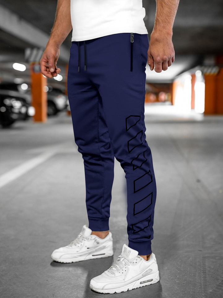 Herren Sportliche Jogginghose Aliams