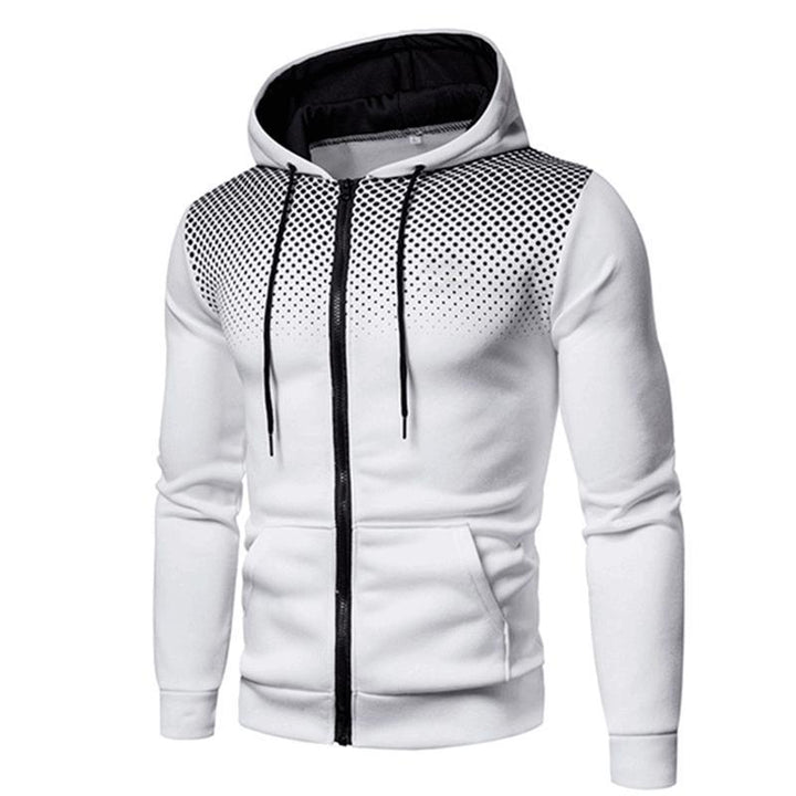 Herren Sportlicher Hoodie mit atmungsaktiver Netzstruktur Aliams