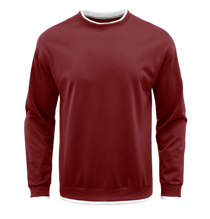 Herren Komfortabler Langarm-Sweater Aliams