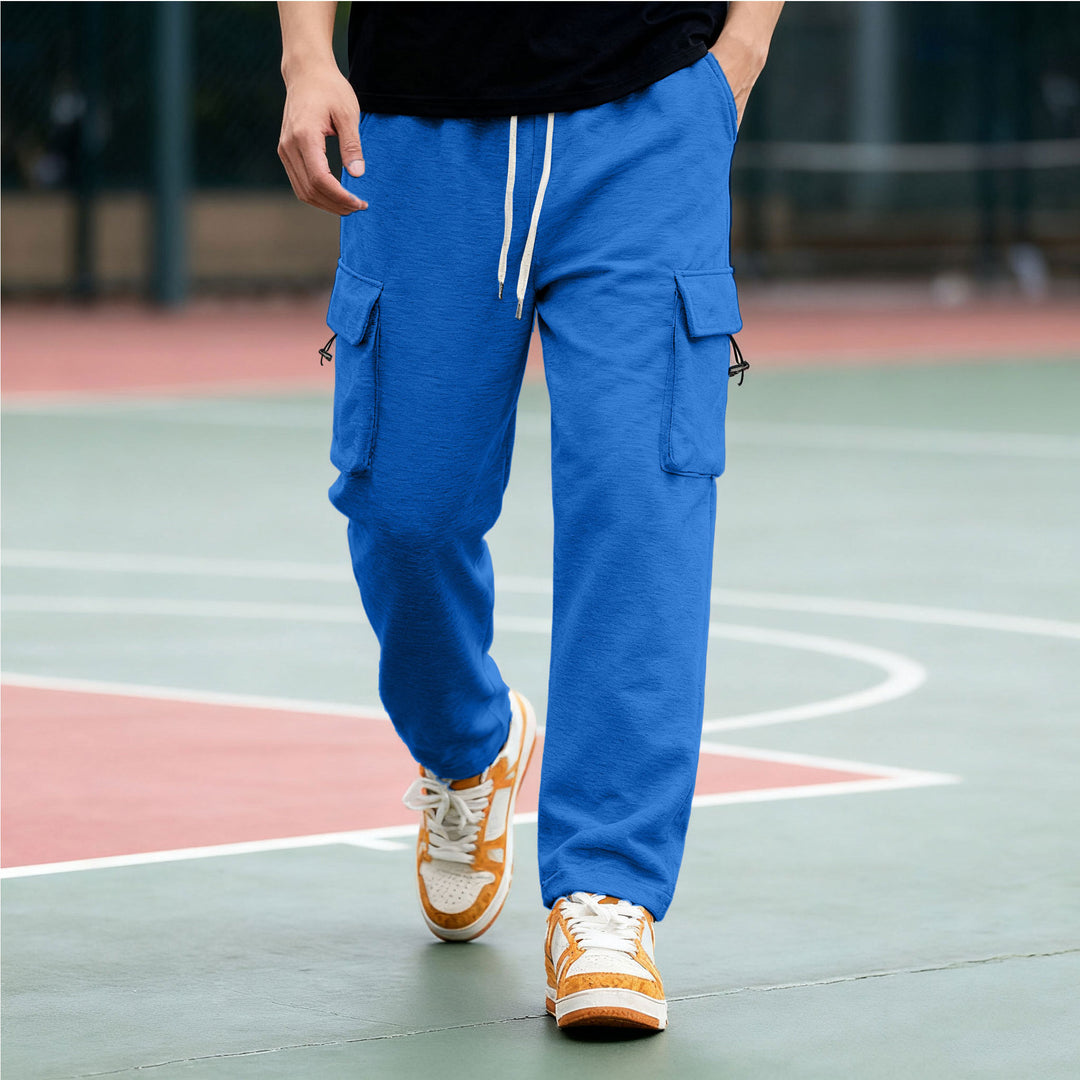 Herren Cargo-Hose mit elastischem Bund und praktischen Seitentaschen Aliams