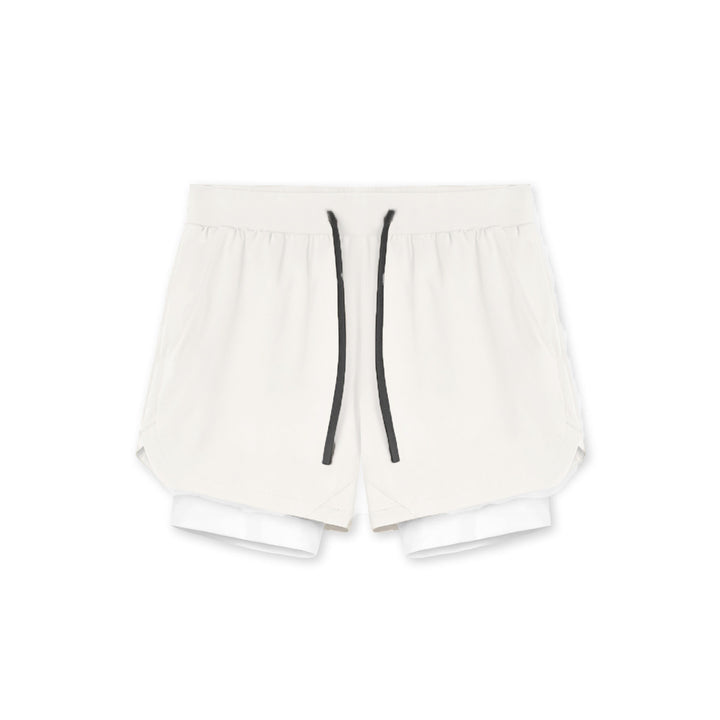Herren Sportliche Hybrid-Shorts mit Innenfutter Aliams