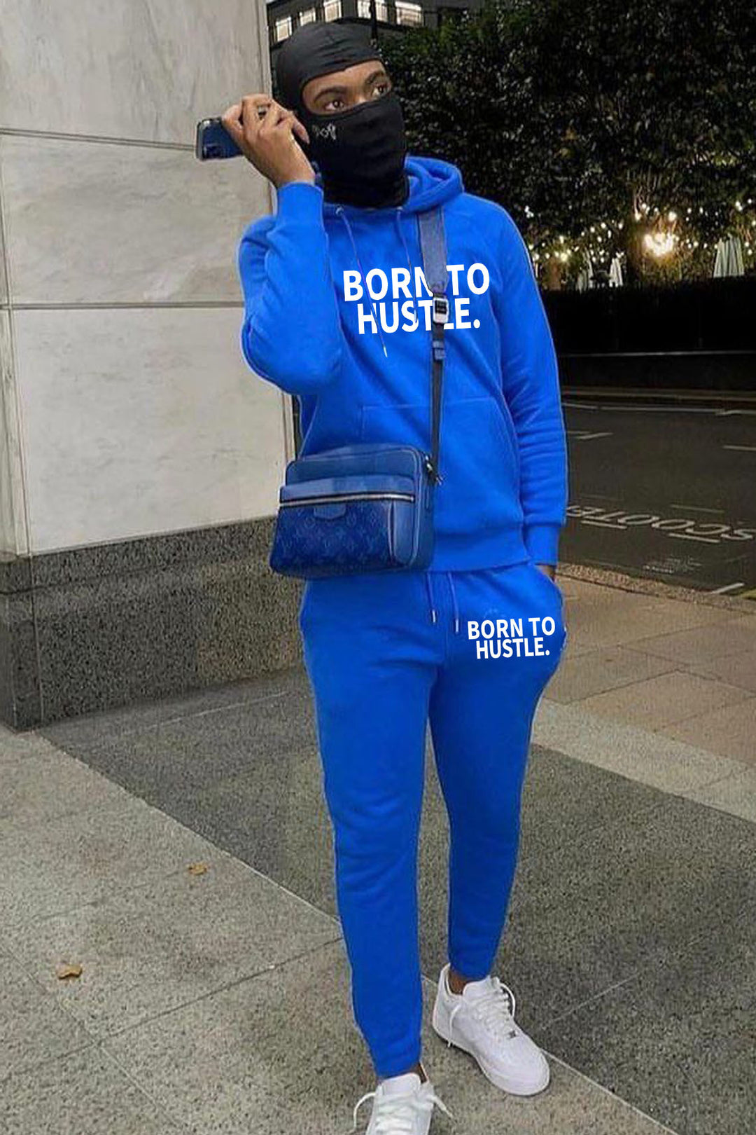 Herren Trainingsanzug mit modernem motivierendem Schriftzug Aliams