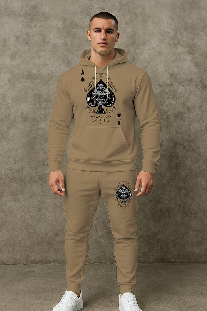 Herren Sportlicher Hoodie mit grafischem Design Aliams