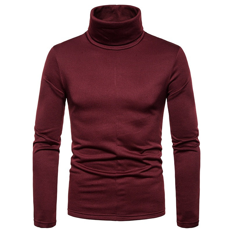 Herren Rollkragenpullover aus weichem Strickmaterial Aliams
