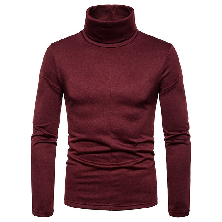 Herren Rollkragenpullover aus weichem Strickmaterial Aliams