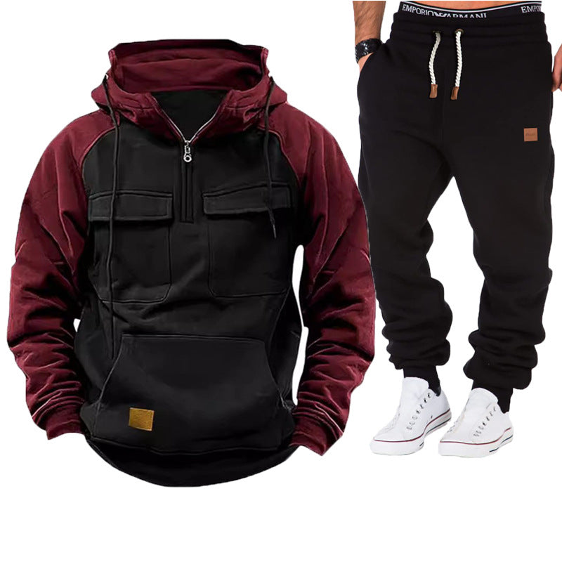 Herren Funktionspullover mit praktischen Taschen Aliams