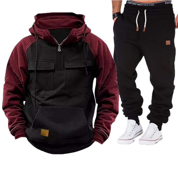 Herren Funktionspullover mit praktischen Taschen Aliams