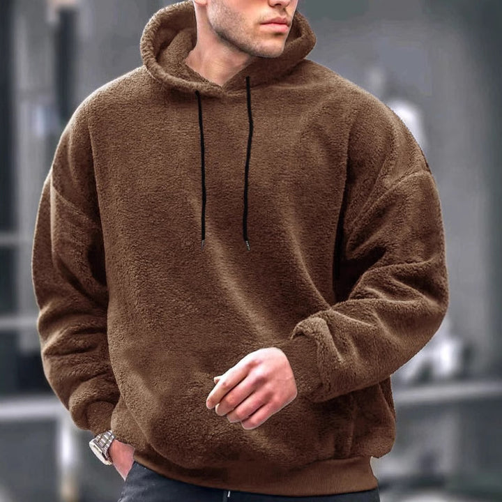 Herren gemütlicher Fleece Hoodie Aliams