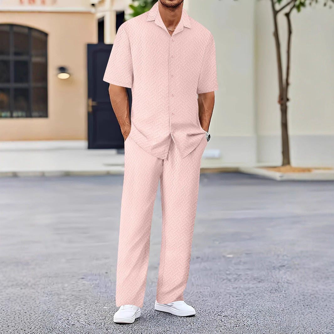 Herren Sommeranzug mit luftigem Muster Aliams