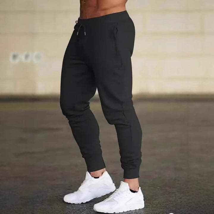 Herren sportliche Slim-Fit Jogginghose Aliams