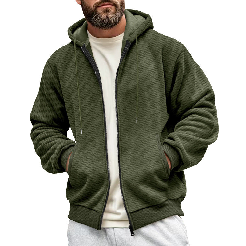 Herren Kapuzenpullover mit innovativem Material und praktischen Taschen Aliams
