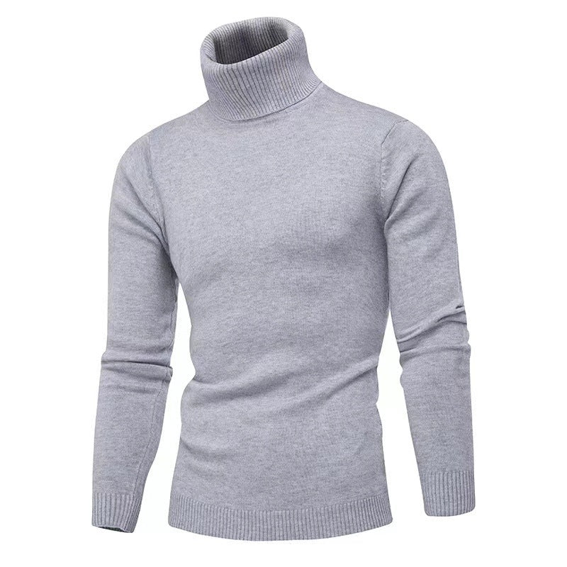 Herren Strickpullover mit hohem Kragen Aliams