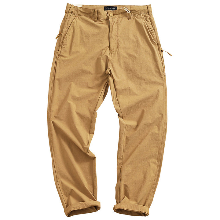 Herren Chino-Hose mit elastischem Bund und praktischen Eingrifftaschen Aliams