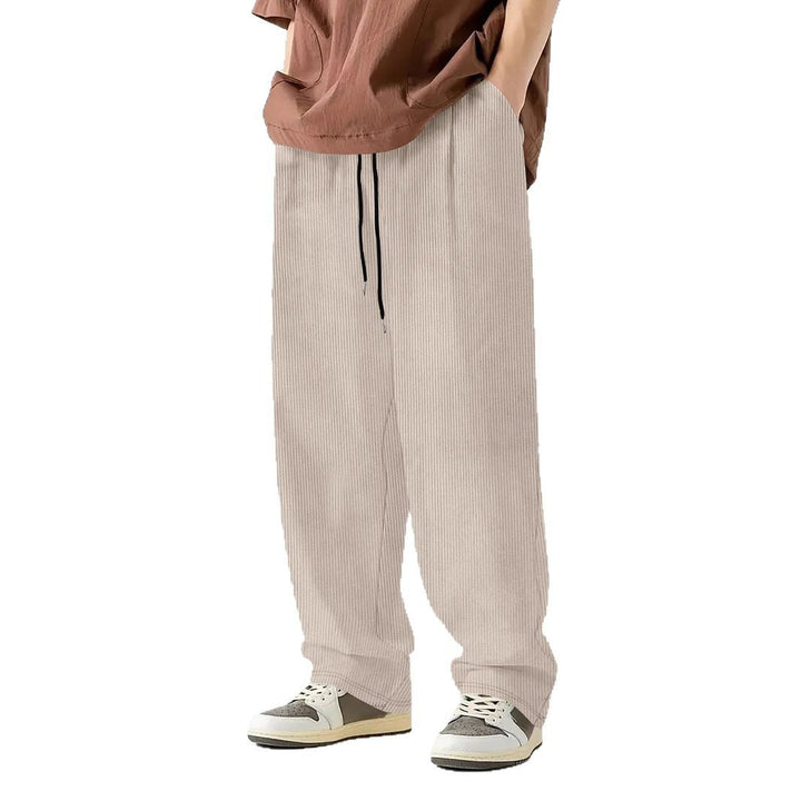 Herren elegante, lässige Lockere Hose Aliams