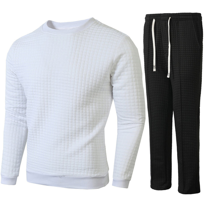 Herren gemütliches Sweatshirt und Jogginghose Set Aliams