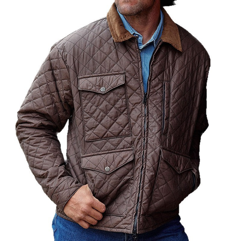 Herren gesteppte Freizeitjacke Aliams