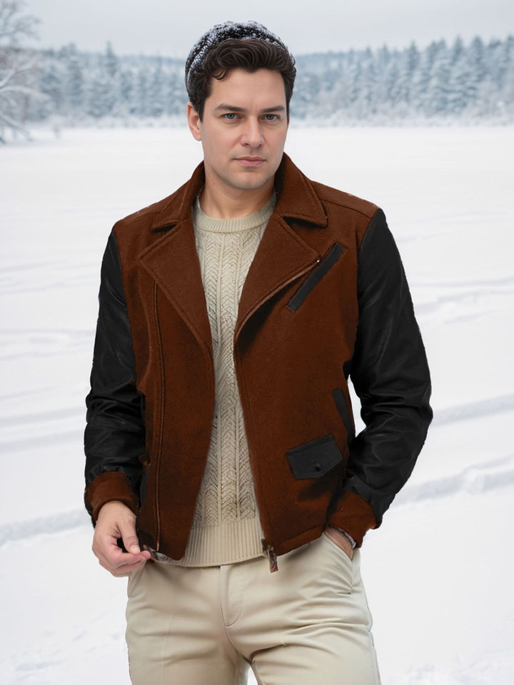 Herren stylische Winterjacke Aliams