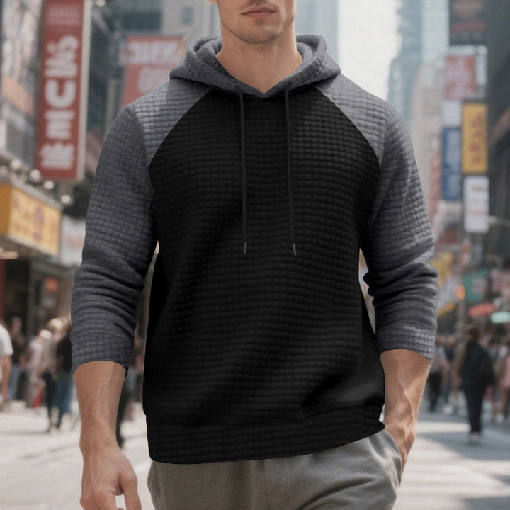 Herren Raglan-Sweatshirt mit strukturiertem Design und praktischen Taschen Aliams