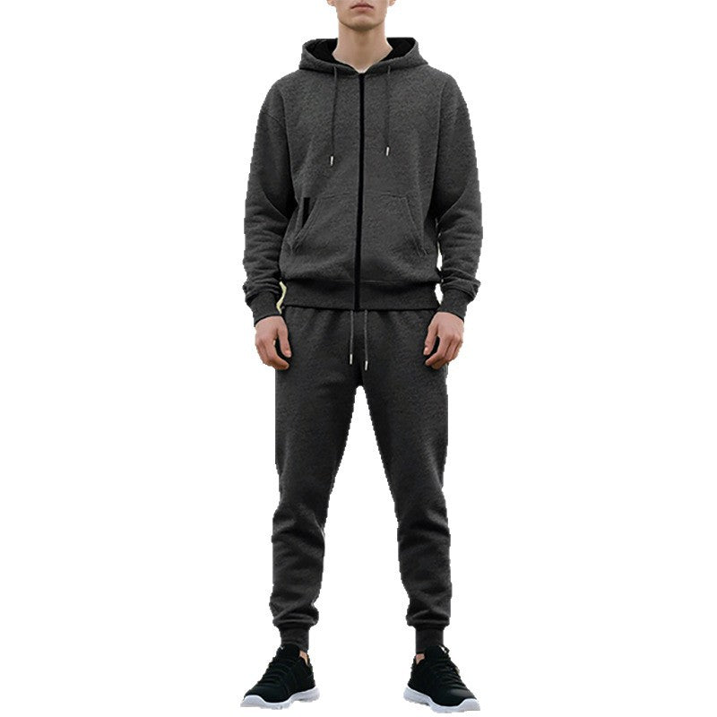 Herren Sportanzug mit stylischem Kapuzenpullover und bequemen Jogginghosen Aliams