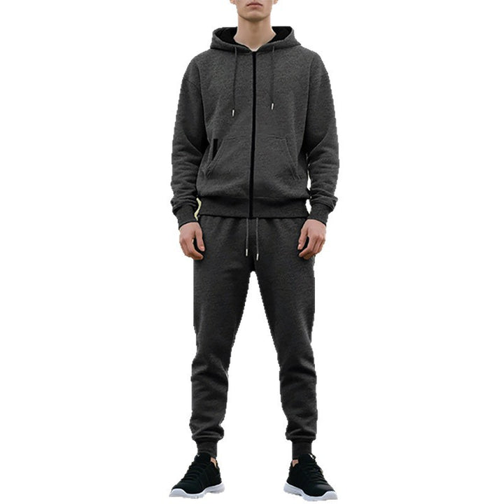 Herren Sportanzug mit stylischem Kapuzenpullover und bequemen Jogginghosen Aliams