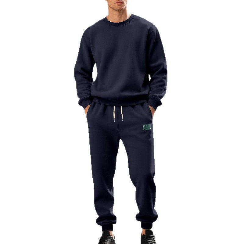 Herren sportlicher Freizeitanzug aus weichem Baumwollmix Aliams