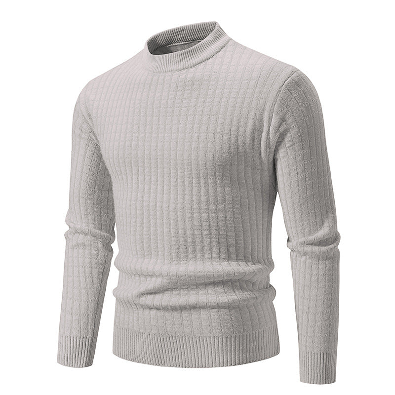 Herren Feinstrickpullover mit strukturiertem Design Aliams