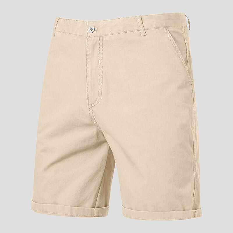 Herren Freizeit-Shorts aus hochwertigem Baumwoll-Mix mit praktischen Taschen Aliams