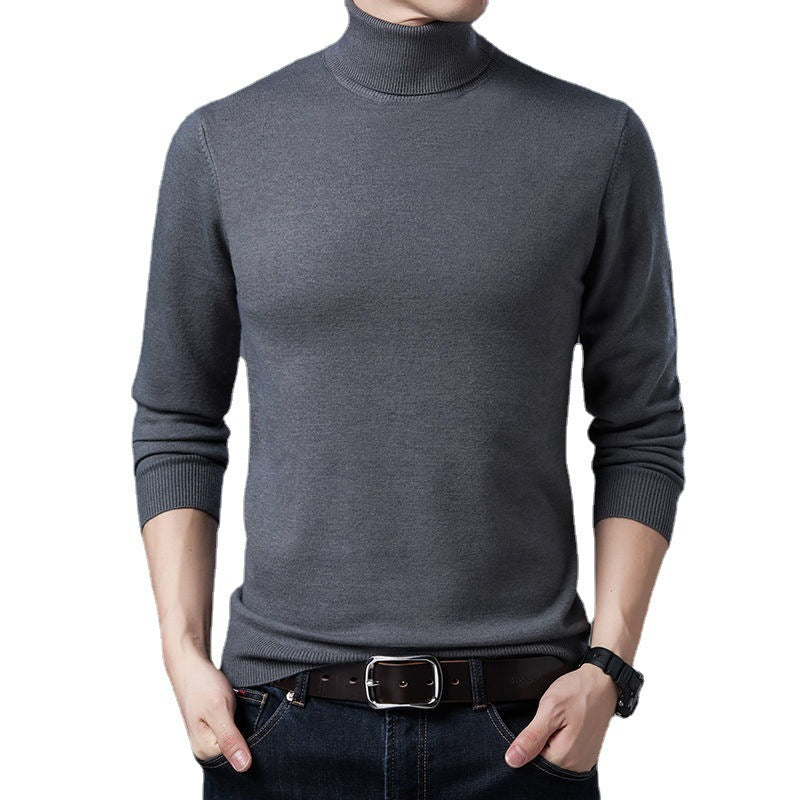 Herren Rollkragenpullover aus weichem Strick Aliams