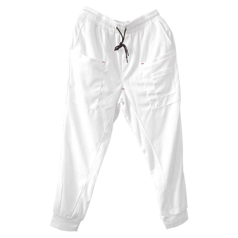 Herren Bequeme und funktionale Cargo-Hose mit elastischem Bund Aliams