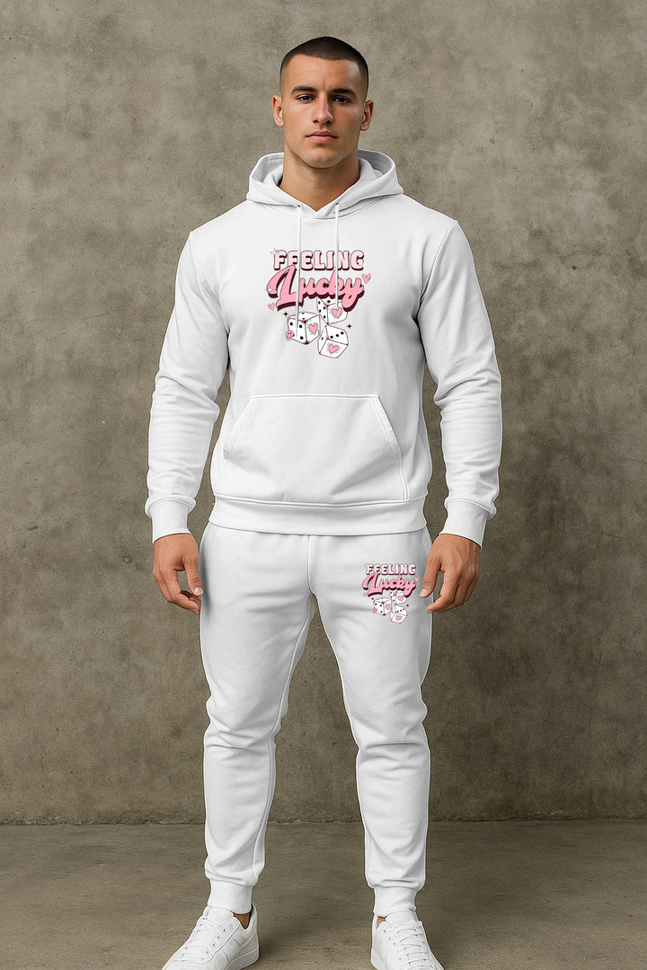 Herren Sportliches Hoodie- und Jogginghosen-Set Aliams