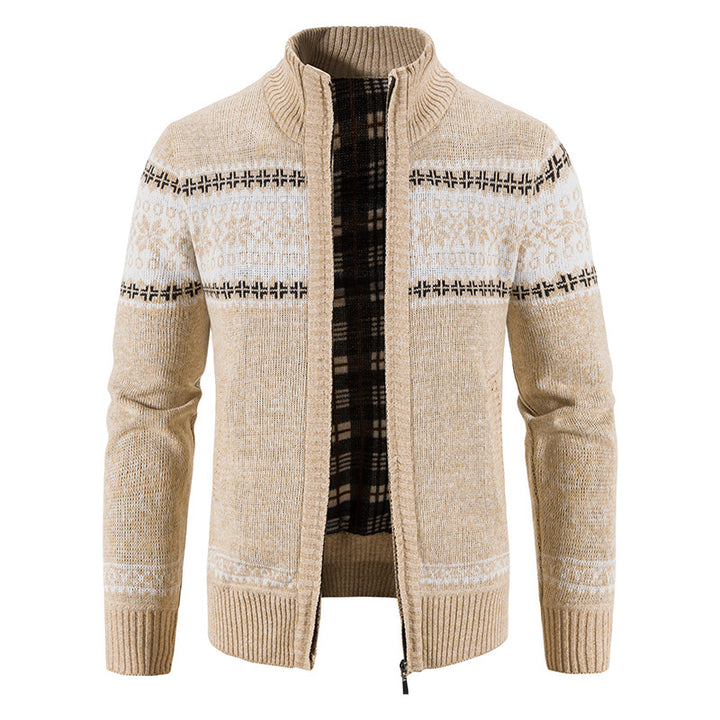 Herren Strickjacke mit zukunftsweisendem Design Aliams