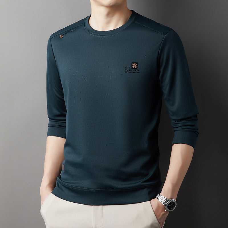 Herren funktionales Langarmshirt mit atmungsaktiver Struktur und innovativen Eigenschaften Aliams