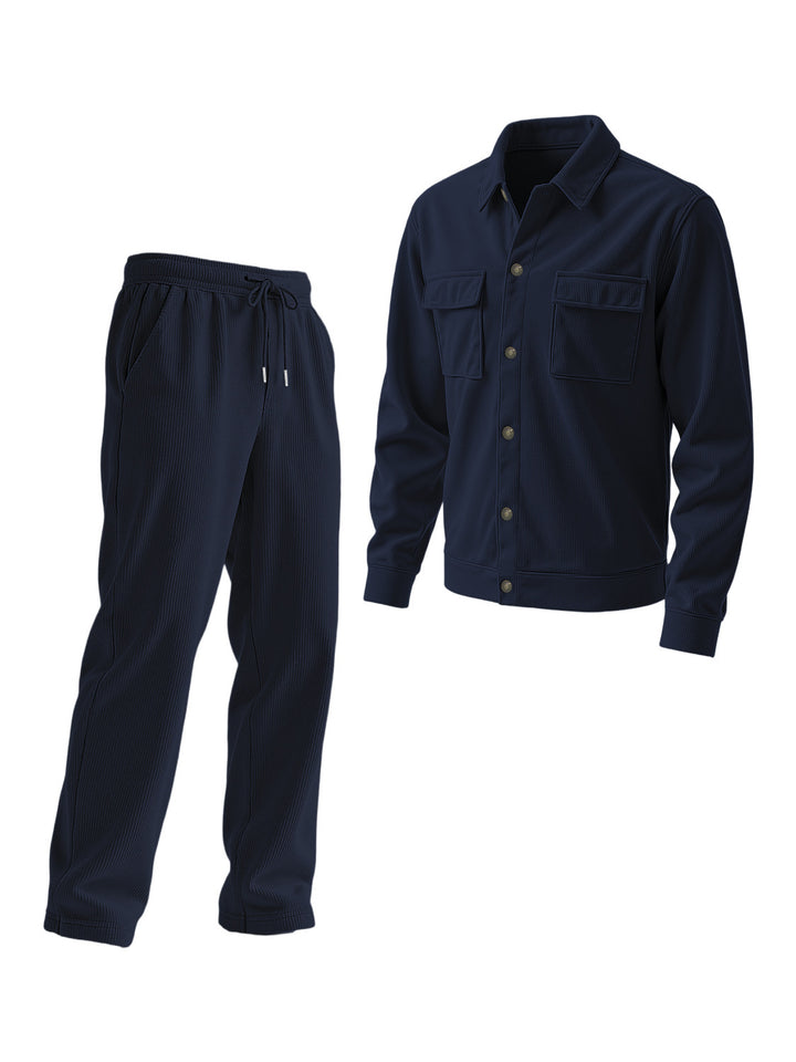 Herren Freizeitjacke und Jogginghose Set Aliams