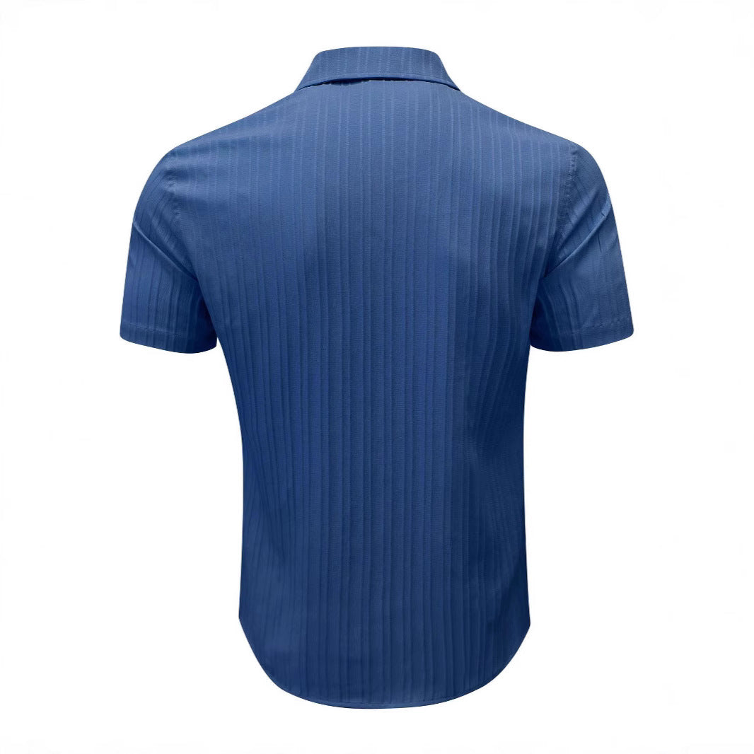 Herren Kurzarm Hemd Aliams