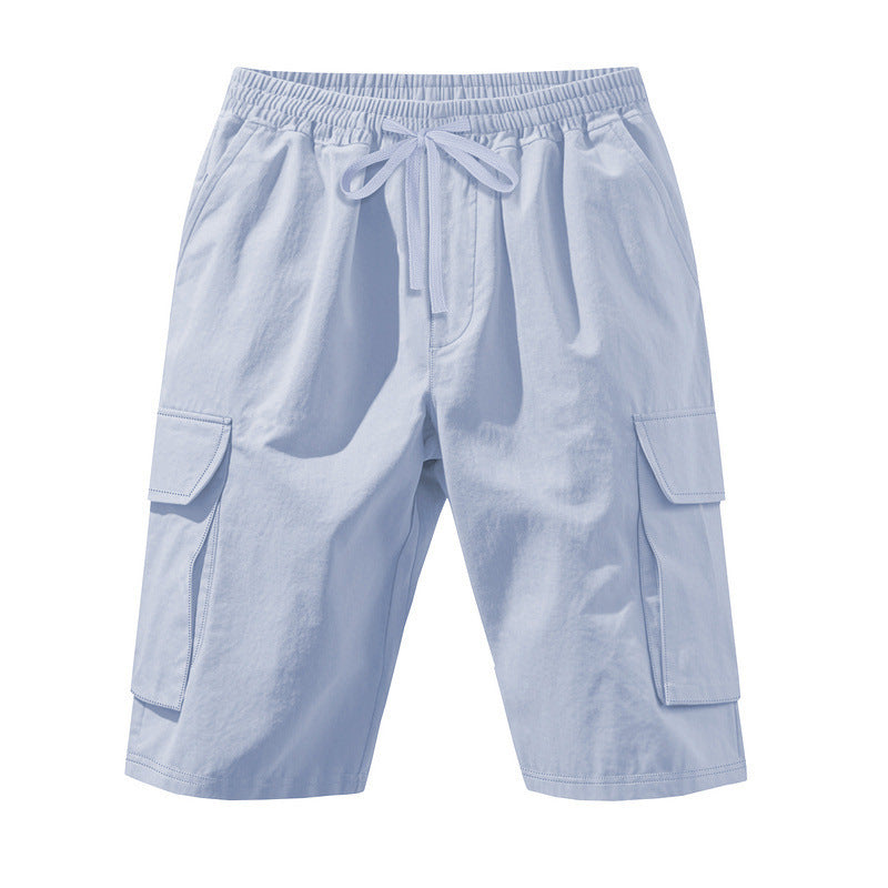 Herren Cargo-Shorts mit elastischem Bund und praktischen Seitentaschen Aliams 1754382299