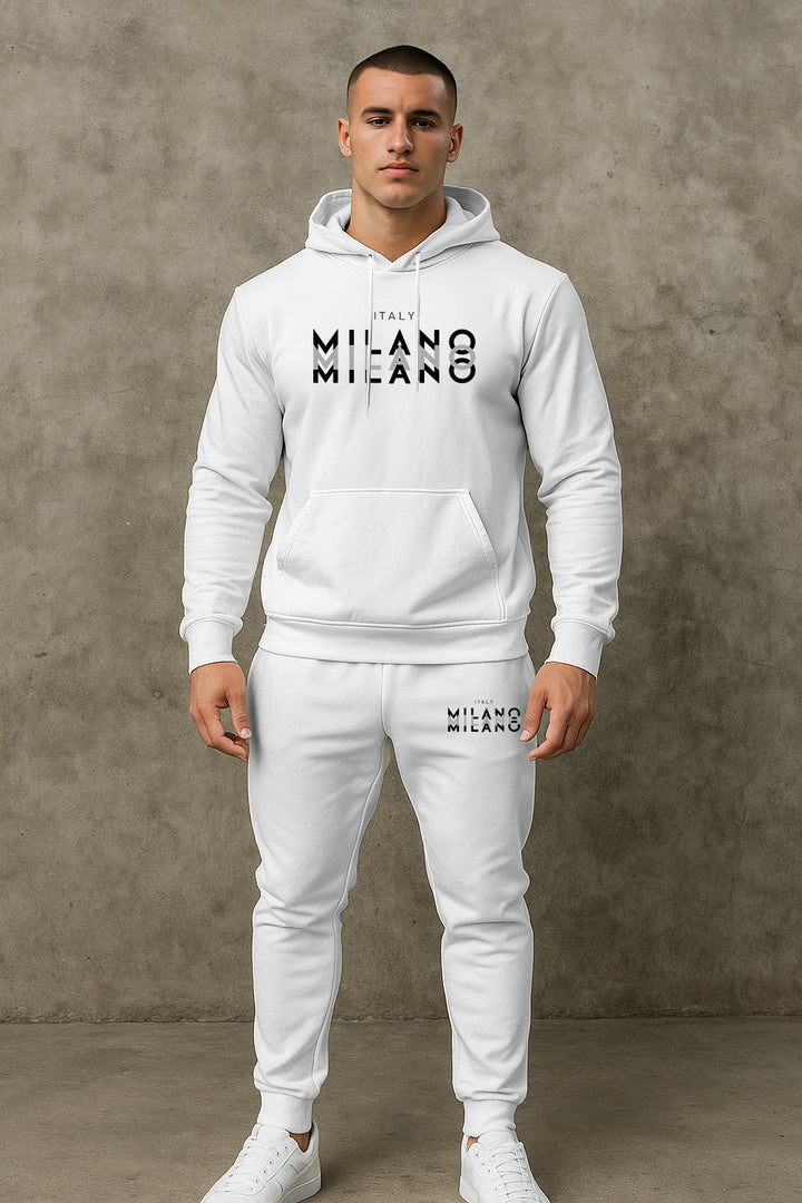 Herren Sportliches Hoodie- und Jogginghosen-Set Aliams