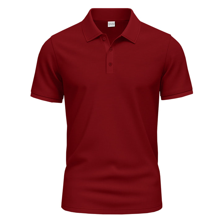 Herren Sportliches Poloshirt mit feuchtigkeitsableitenden Eigenschaften und strukturiertem Design Aliams