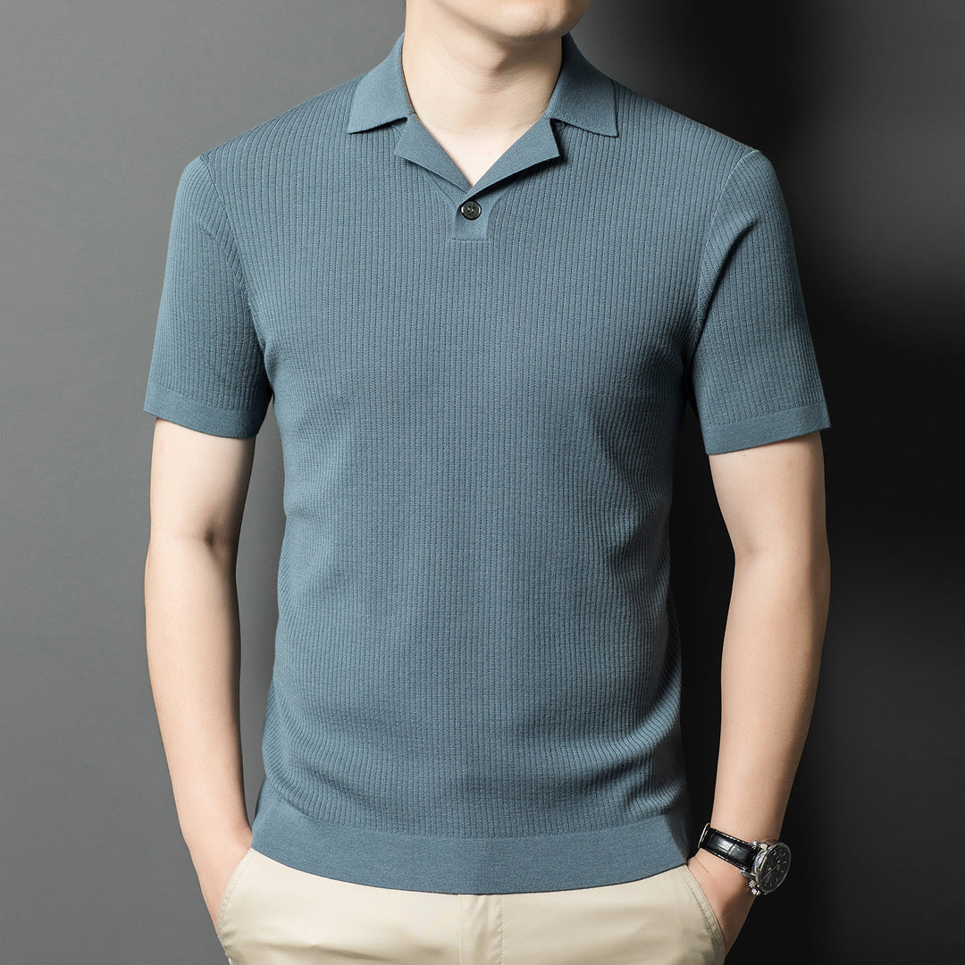 Herren Kurzarm-Polooberteil Aliams