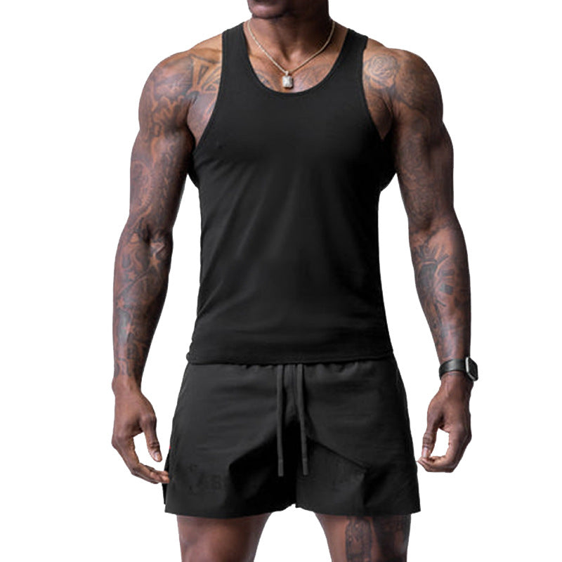 Herren Sportliches Tanktop und Shorts Set Aliams
