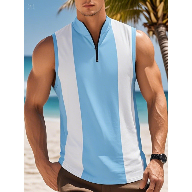 Herren Sportliches Tank-Top Aliams
